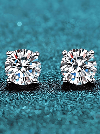 Thumbnail for 0.1-5CT Test Passed Moissanite Studs Earrings for Men and Women S925 Silver -, earrings , Drestiny , Australia, Canada, Earrings, New Zealand, Silver, United Kingdom, United States , Drestiny , www.shopdrestiny.com