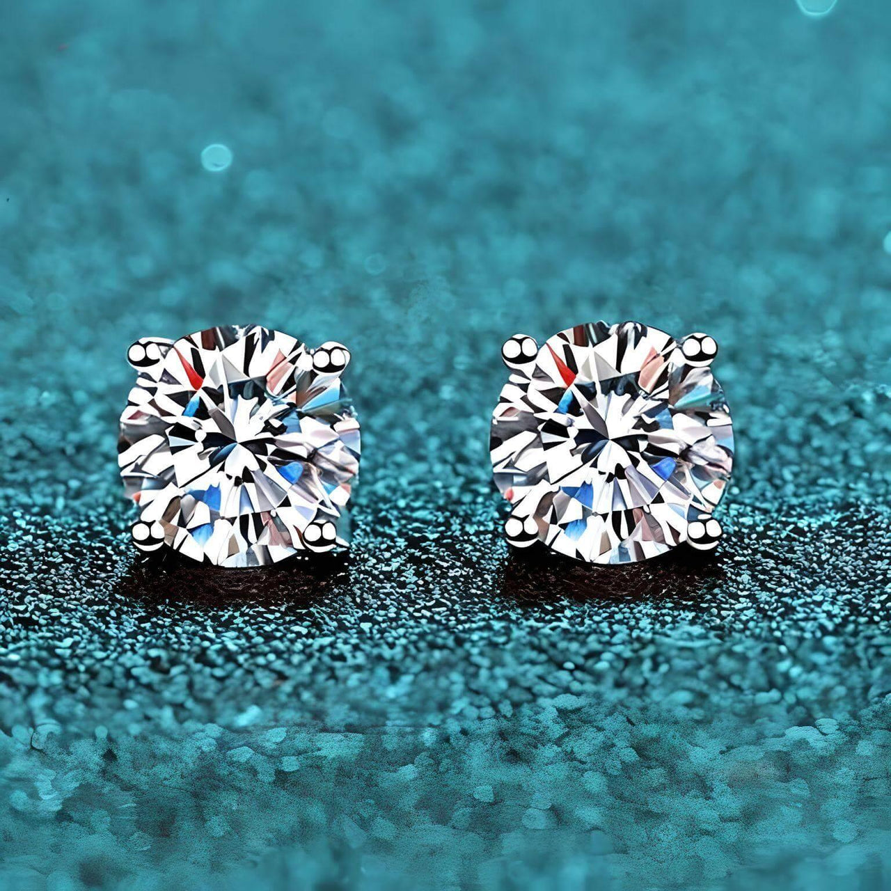 0.1-5CT Test Passed Moissanite Studs Earrings for Men and Women S925 Silver -, earrings , Drestiny , Australia, Canada, Earrings, New Zealand, Silver, United Kingdom, United States , Drestiny , www.shopdrestiny.com