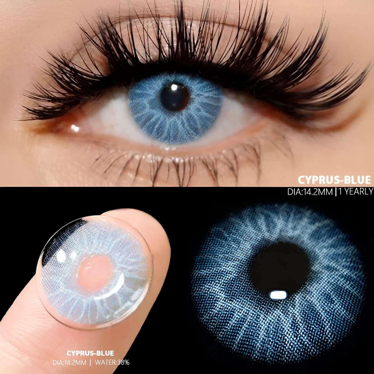 1 Pair Colored Contact Lenses For Eyes -, Contacts , Drestiny , Australia, Blue, Brown, Canada, Colored Contacts, Contacts, Gender_Women, Green, Grey, New Zealand, United Kingdom , Drestiny , www.shopdrestiny.com