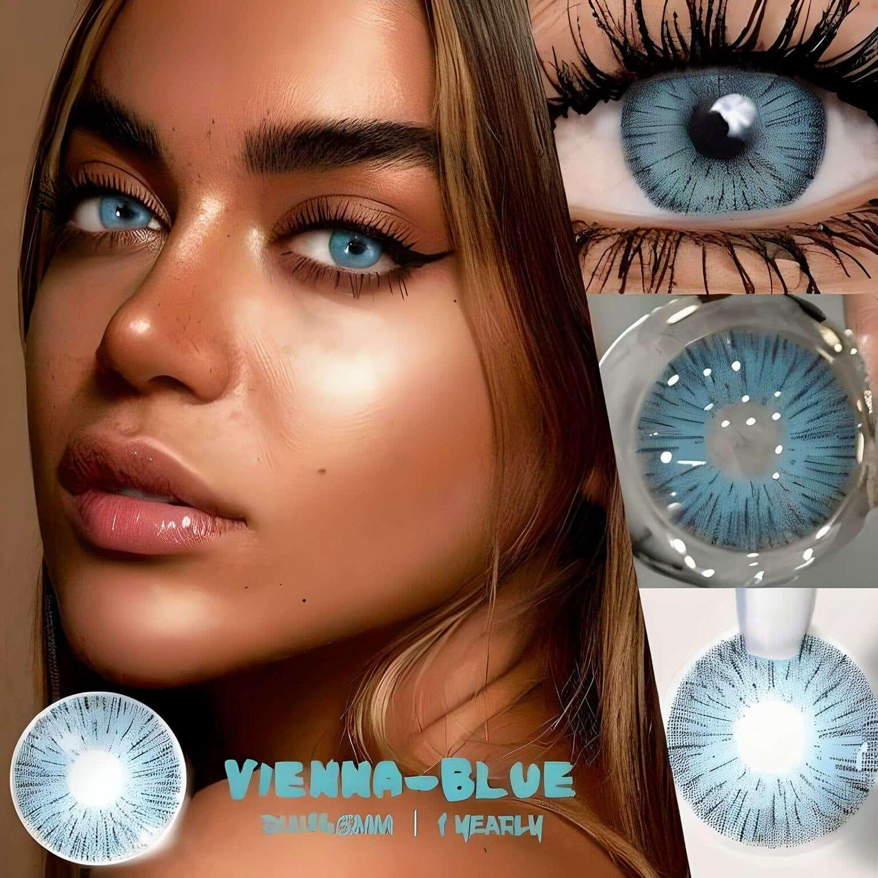 1 Pair Colored Contact Lenses For Eyes -, Contacts , Drestiny , Australia, Blue, Brown, Canada, Colored Contacts, Contacts, Gender_Women, Green, Grey, New Zealand, United Kingdom , Drestiny , www.shopdrestiny.com