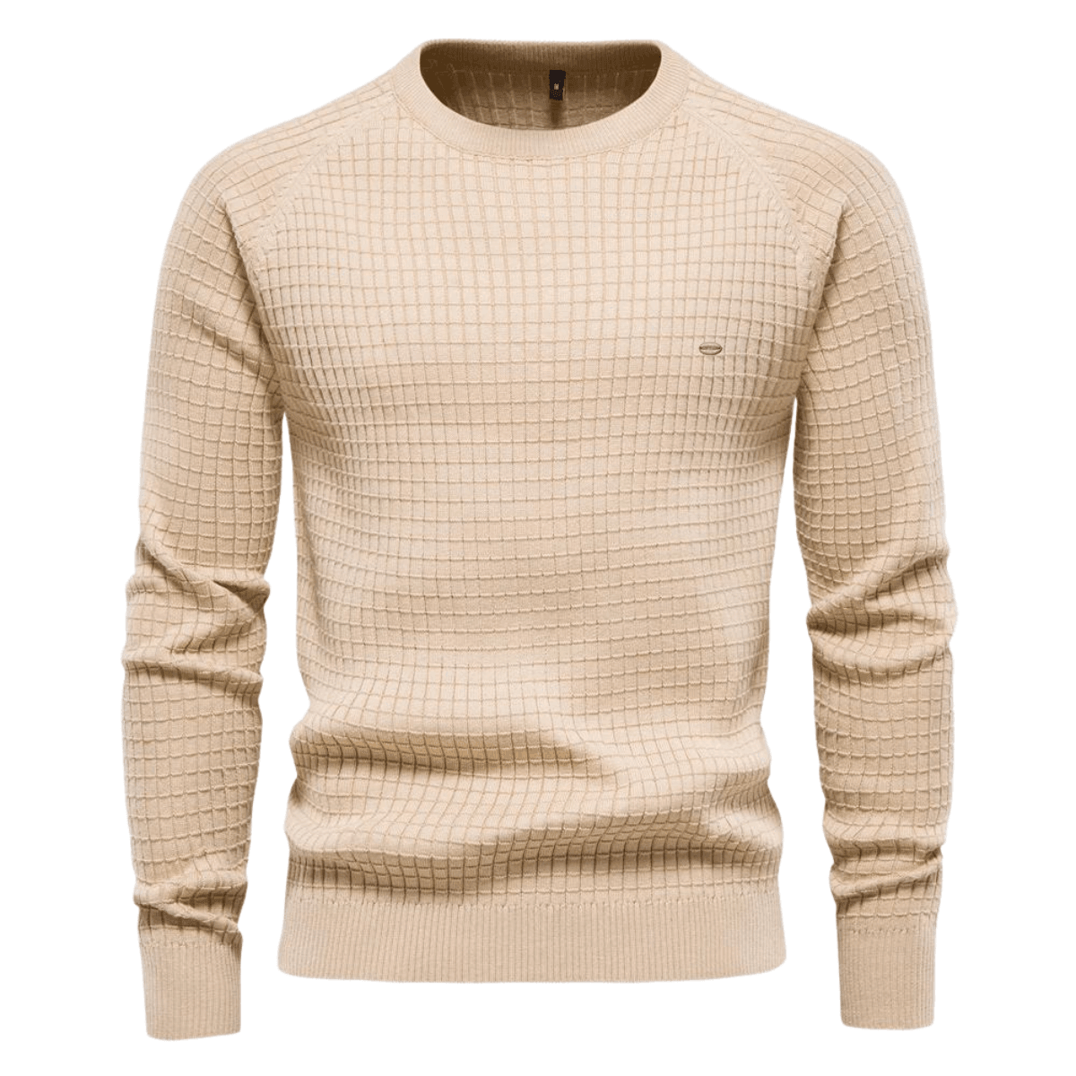 100% Cotton Pullover Waffle Sweaters For Men -, Sweater , Drestiny , Apricot, Australia, Brown, Dark Grey, L, M, Navy, New Zealand, Pullovers, S, Sweaters, United Kingdom, United States, XL, XXL , Drestiny , www.shopdrestiny.com