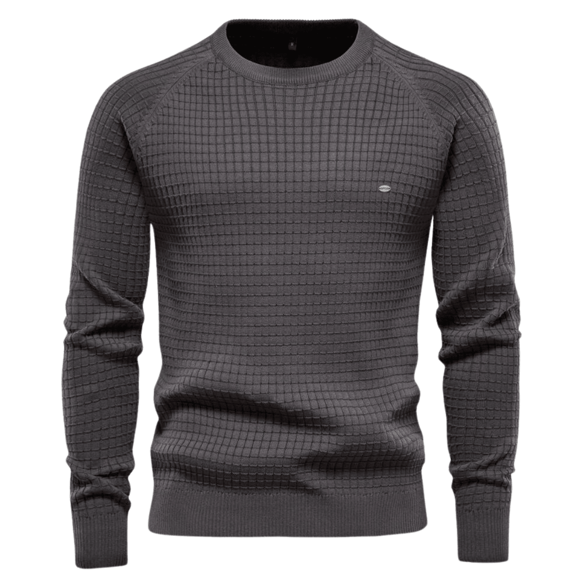 100% Cotton Pullover Waffle Sweaters For Men -, Sweater , Drestiny , Apricot, Australia, Brown, Dark Grey, L, M, Navy, New Zealand, Pullovers, S, Sweaters, United Kingdom, United States, XL, XXL , Drestiny , www.shopdrestiny.com