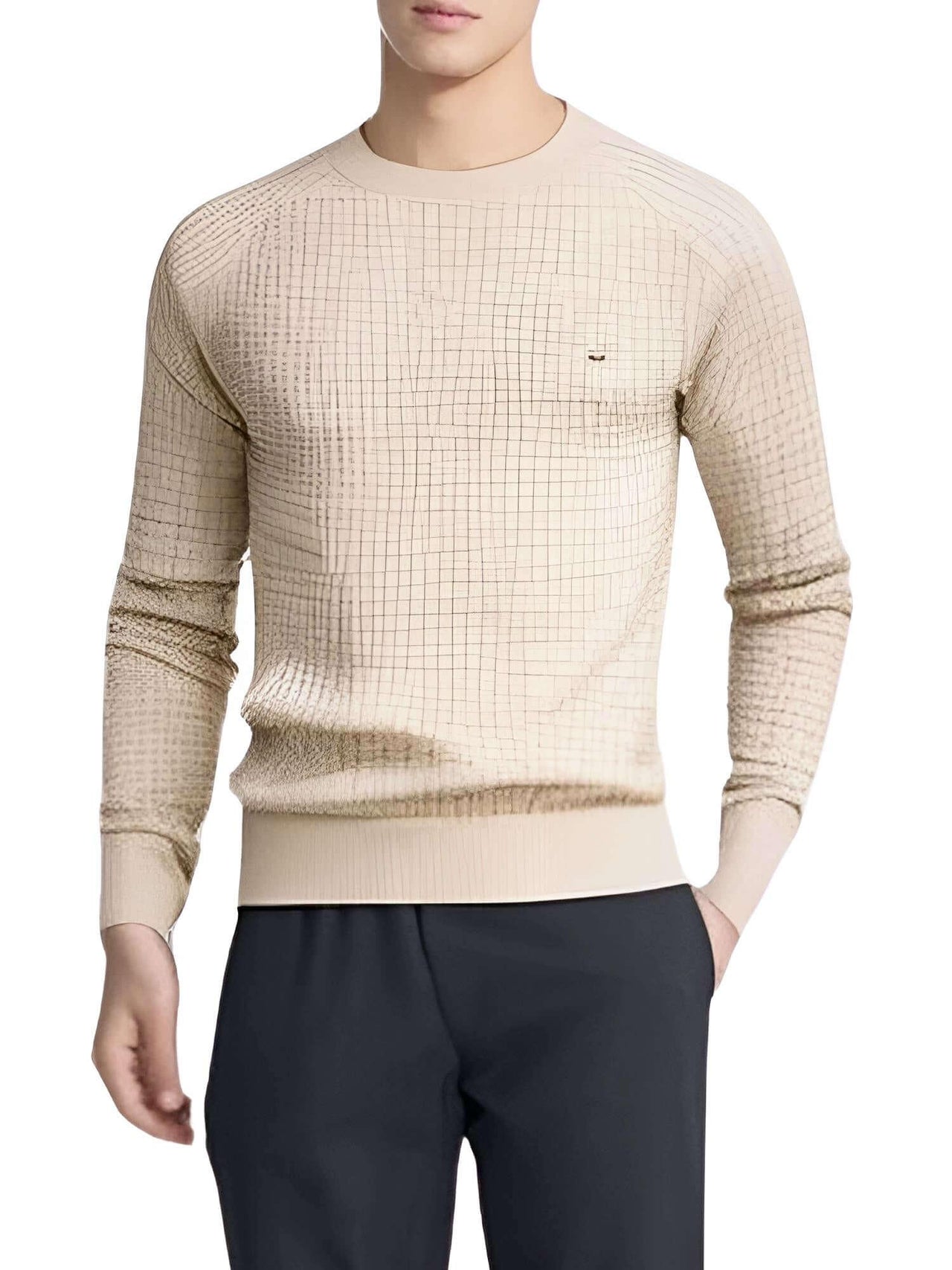 100% Cotton Pullover Waffle Sweaters For Men -, Sweater , Drestiny , Apricot, Australia, Brown, Dark Grey, L, M, Navy, New Zealand, Pullovers, S, Sweaters, United Kingdom, United States, XL, XXL , Drestiny , www.shopdrestiny.com