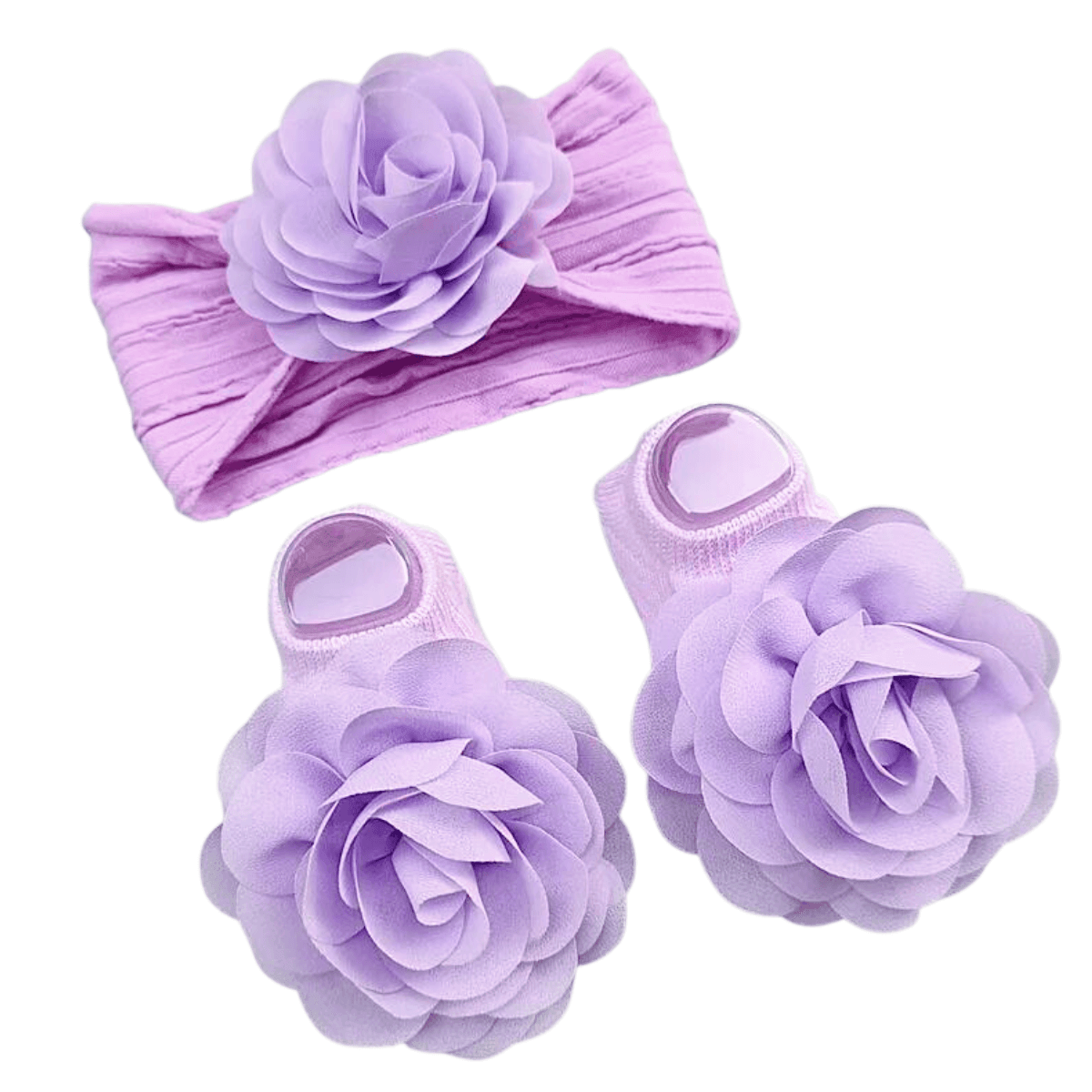 2Pcs/Set Sweet Baby Girl Headbands - In 7 Colors! -, Hats , Drestiny , Australia, Canada, Dark Grey, Girls, Headbands, New Zealand, Off White, Peach, Pink, Purple, Red, Sets, Socks, United Kingdom, United States, Yellow , Drestiny , www.shopdrestiny.com