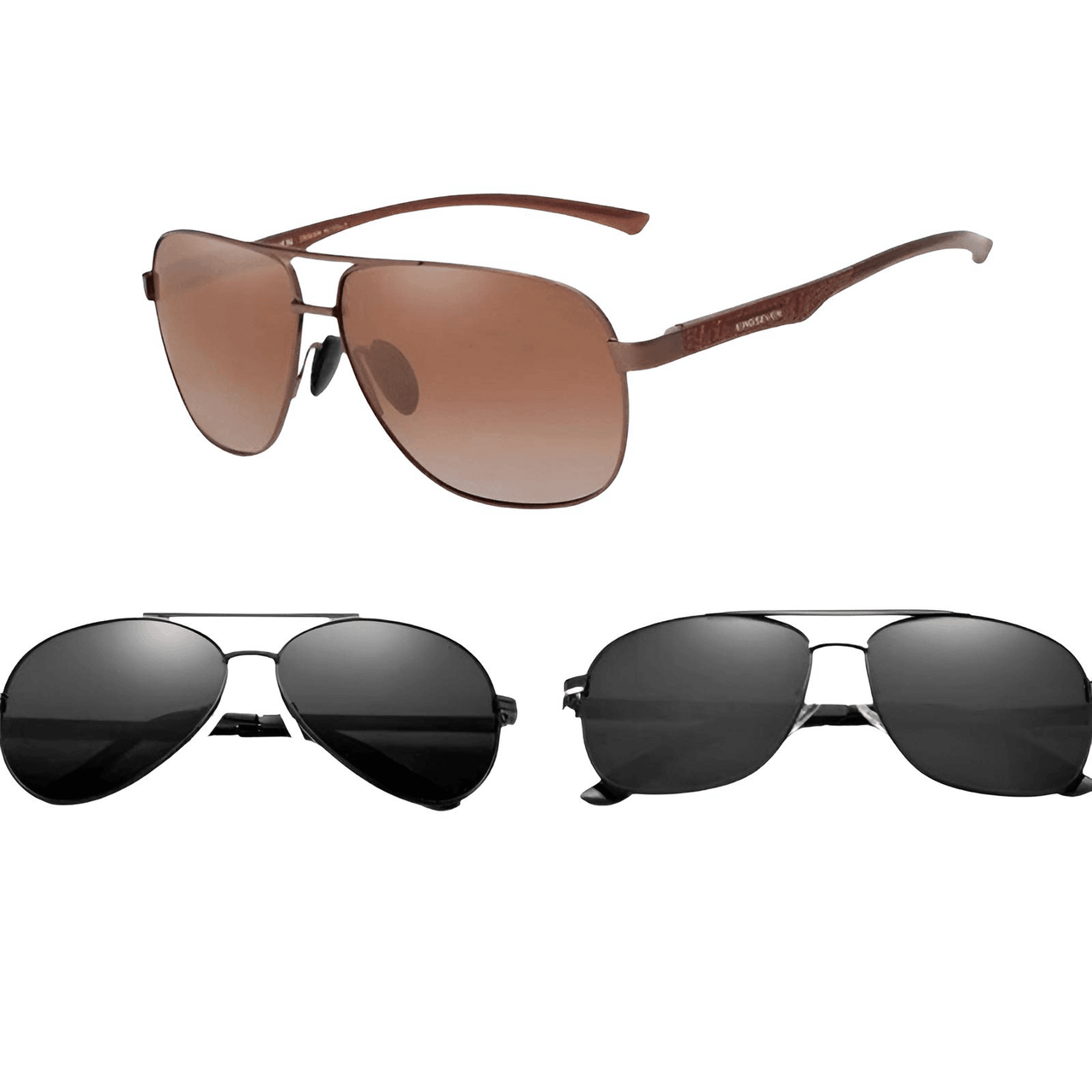 3 Pairs of Men's Polarized Mirror Lenses With 100% UV Protection -, Sunglasses , Drestiny , Australia, Black, Brown, Canada, New Zealand, Sunglasses, United Kingdom, United States , Drestiny , www.shopdrestiny.com