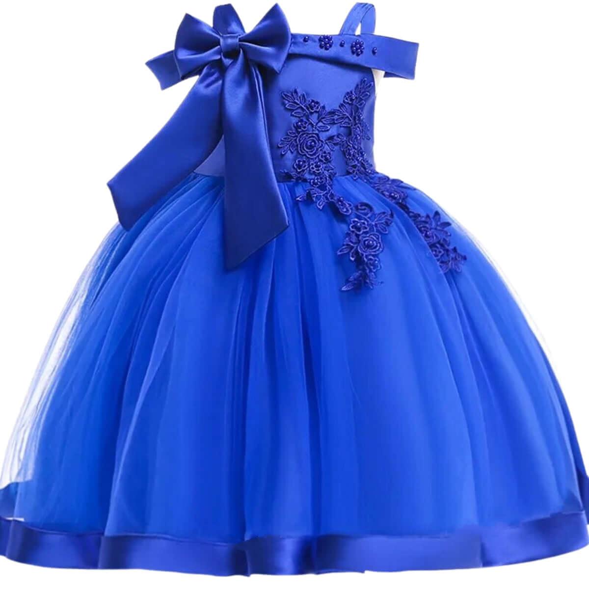 3–10 Years Kids Party Dresses For Girls -, Dress , Drestiny , 10T, 3T, 4T, 5T, 6T, 7T, 8T, 9T, Australia, Canada, Dark Green, Dark Red, Dresses, Girls, Grey, Light Blue, New Zealand, Off Shoulder, Pink, Red, Royal Blue, Sleeveless, TD, United Kingdom, United States, Yellow , Drestiny , www.shopdrestiny.com