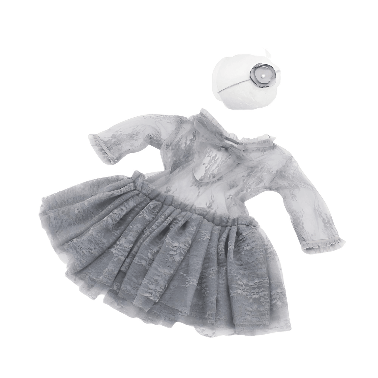 3Pcs Newborn Photography Baby Girl Lace Set -, Baby & Toddler Outfits , Drestiny , Australia, Canada, Dresses, Girls, Grey, Long Sleeves, New Zealand, Pink, Sets, Short Sleeves, United Kingdom, United States , Drestiny , www.shopdrestiny.com