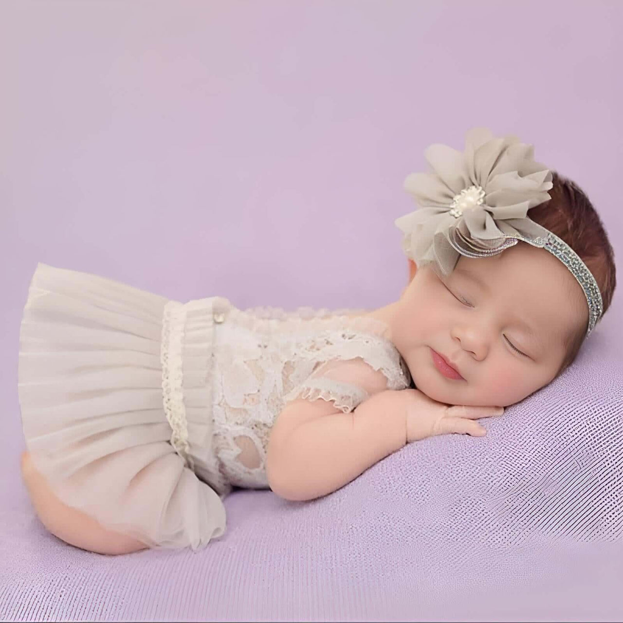 3Pcs Newborn Photography Baby Girl Lace Set -, Baby & Toddler Outfits , Drestiny , Australia, Canada, Dresses, Girls, Grey, Long Sleeves, New Zealand, Pink, Sets, Short Sleeves, United Kingdom, United States , Drestiny , www.shopdrestiny.com