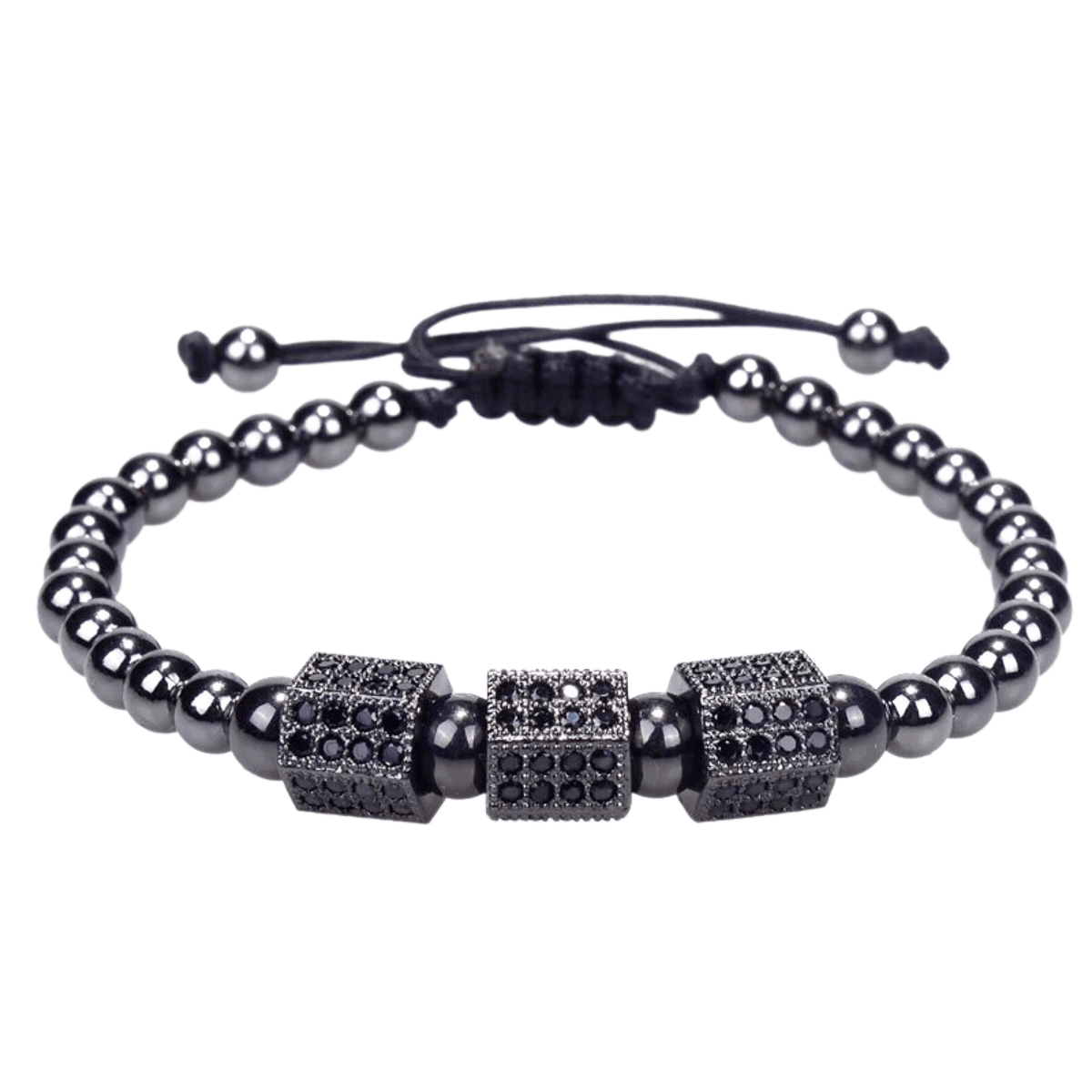 3pcs/Set Luxury Jewelry Set - Micro Pave CZ Bracelets For Men -, Bracelets , Drestiny , Australia, Black, Bracelets, Canada, FR, Gold, New Zealand, Rose Gold, Sets, Silver, United Kingdom, United States , Drestiny , www.shopdrestiny.com