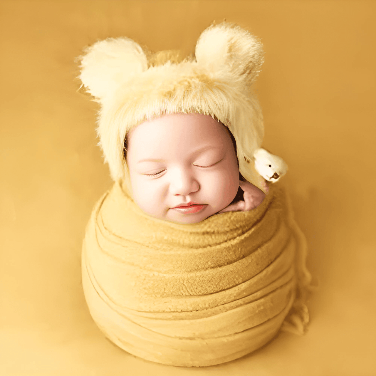 3pcs/Set Newborn Photography Wraps + Faux Fur Hat + Bear Doll -, Baby & Toddler Outfits , Drestiny , Australia, Blue, Boys, Brown, Canada, Girls, Green, Hats, Khaki, Lavender, New Zealand, Pink, Purple, Sets, United Kingdom, United States, White, Wraps, Yellow , Drestiny , www.shopdrestiny.com