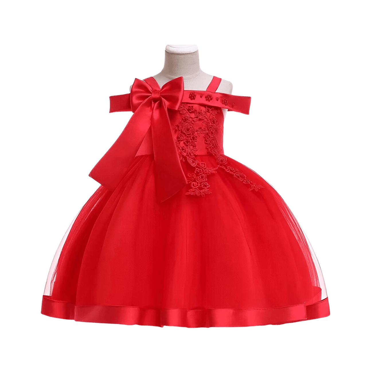 3–10 Years Kids Party Dresses For Girls -, Dress , Drestiny , 10T, 3T, 4T, 5T, 6T, 7T, 8T, 9T, Australia, Canada, Dark Green, Dark Red, Dresses, Girls, Grey, Light Blue, New Zealand, Off Shoulder, Pink, Red, Royal Blue, Sleeveless, TD, United Kingdom, United States, Yellow , Drestiny , www.shopdrestiny.com