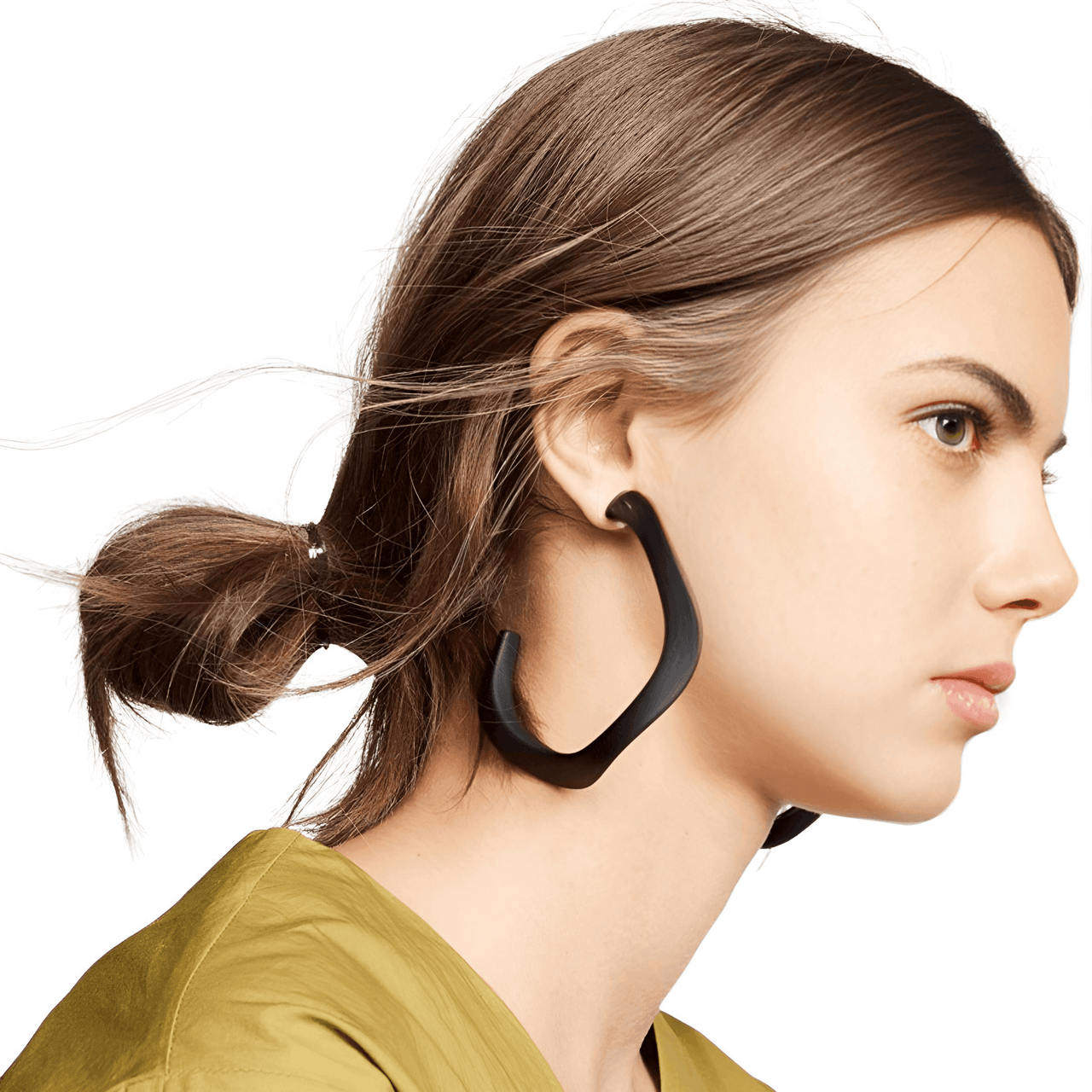 Acrylic Hoop Earrings -, Earrings , Drestiny , Australia, Beige, Black, Blue, Brown, Canada, Earrings, FR, Gender_Women, New Zealand, Red, United Kingdom, United States, White, Wine Red, Yellow , Drestiny , www.shopdrestiny.com