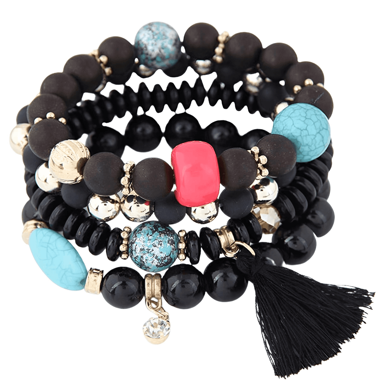 Assorted Style Bohemian Charm Bracelets For Women -, Bracelet , Drestiny , Australia, Beige, Black, Blue, Bracelets, Brown, Canada, Dark Blue, Dark Red, Gender_Women, Gold, Green, Grey, Light Blue, New Zealand, Pink, Red, Silver, Sky Blue, Teal, United Kingdom, United States, White , Drestiny , www.shopdrestiny.com