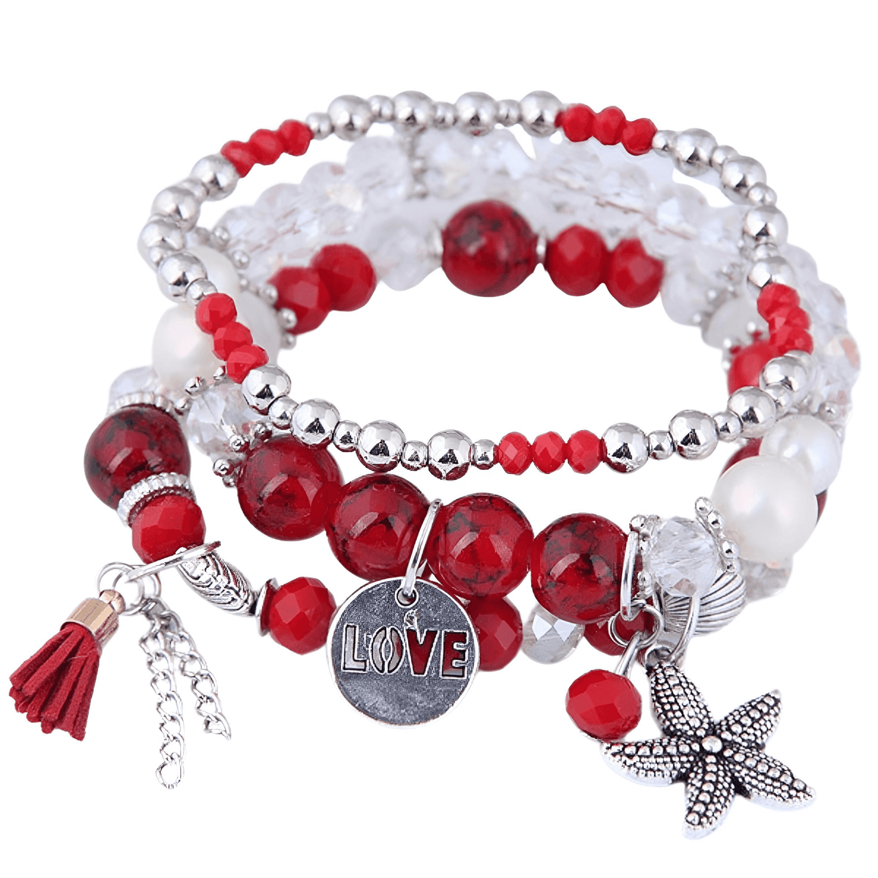 Assorted Style Bohemian Charm Bracelets For Women -, Bracelet , Drestiny , Australia, Beige, Black, Blue, Bracelets, Brown, Canada, Dark Blue, Dark Red, Gender_Women, Gold, Green, Grey, Light Blue, New Zealand, Pink, Red, Silver, Sky Blue, Teal, United Kingdom, United States, White , Drestiny , www.shopdrestiny.com