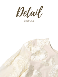 Thumbnail for Backless White Long Sleeve Mini Dress For Women With Floral Appliques -, Dress , Drestiny , Australia, Canada, L, Long Sleeves, M, Mini Dresses, New Zealand, S, United Kingdom, United States, White , Drestiny , www.shopdrestiny.com