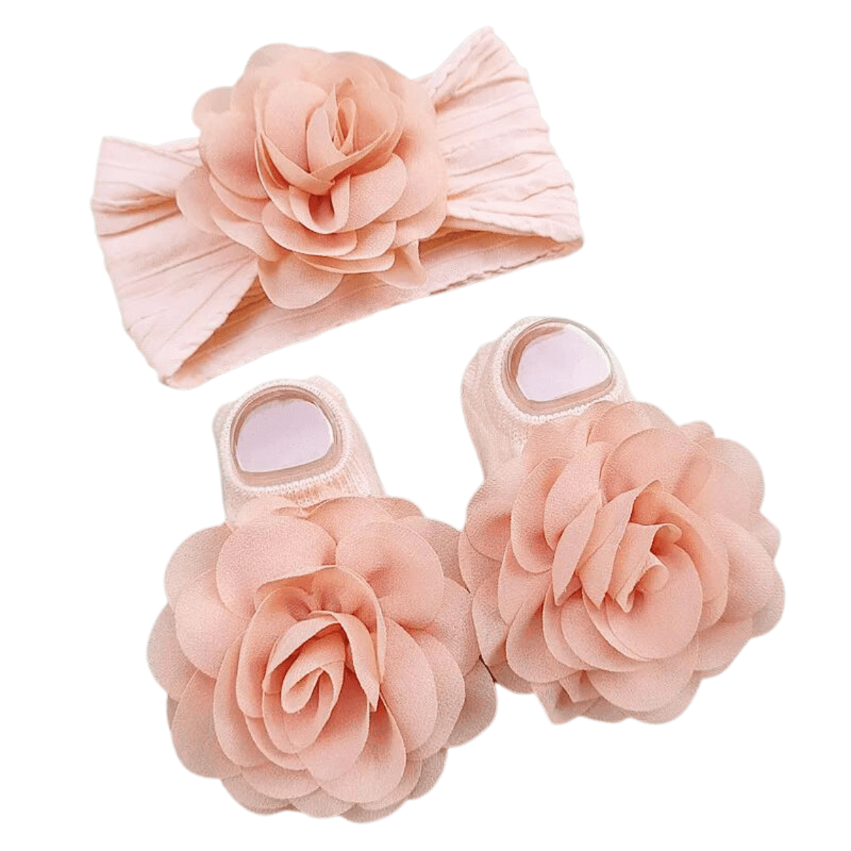 2Pcs/Set Sweet Baby Girl Headbands - In 7 Colors! -, Hats , Drestiny , Australia, Canada, Dark Grey, Girls, Headbands, New Zealand, Off White, Peach, Pink, Purple, Red, Sets, Socks, United Kingdom, United States, Yellow , Drestiny , www.shopdrestiny.com