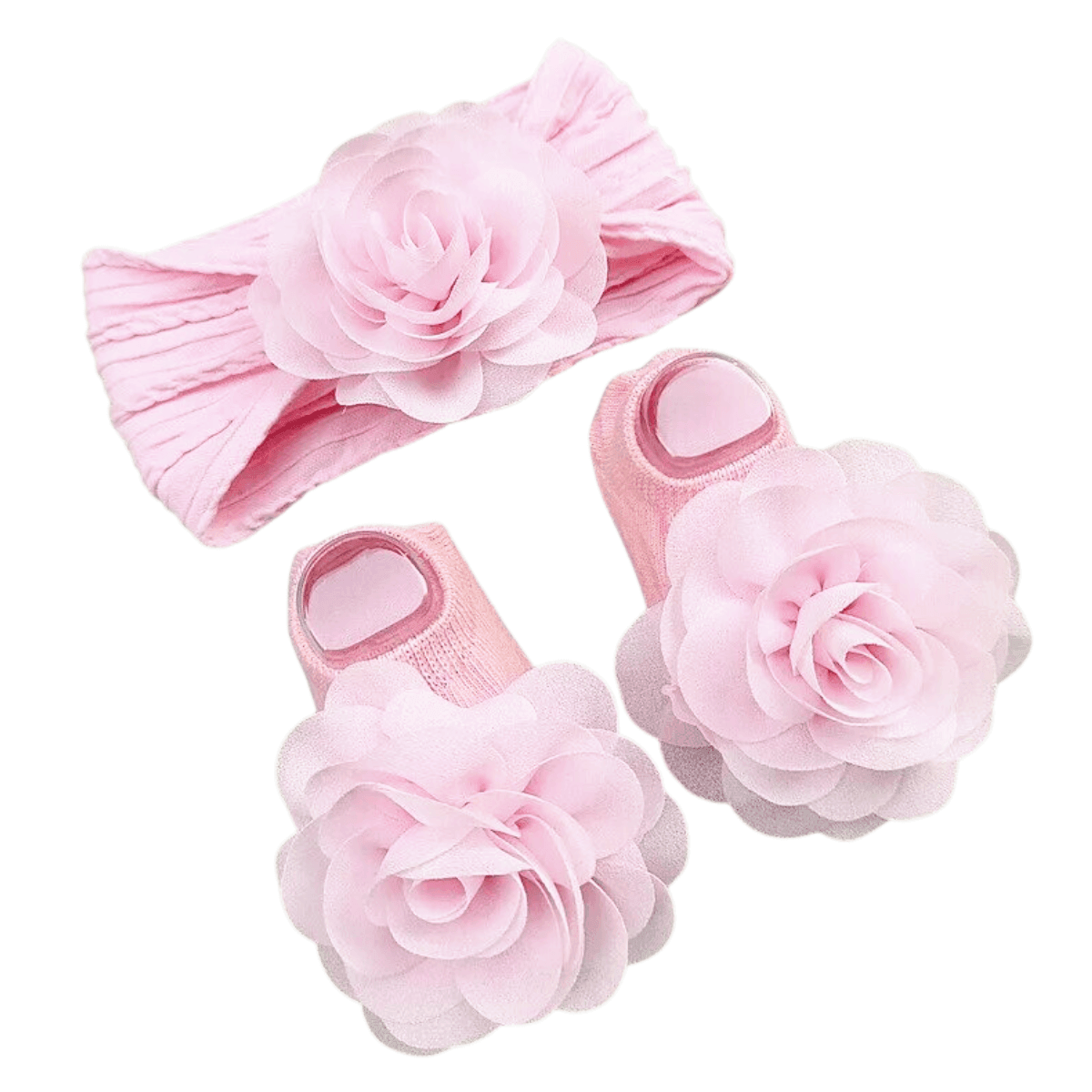 2Pcs/Set Sweet Baby Girl Headbands - In 7 Colors! -, Hats , Drestiny , Australia, Canada, Dark Grey, Girls, Headbands, New Zealand, Off White, Peach, Pink, Purple, Red, Sets, Socks, United Kingdom, United States, Yellow , Drestiny , www.shopdrestiny.com