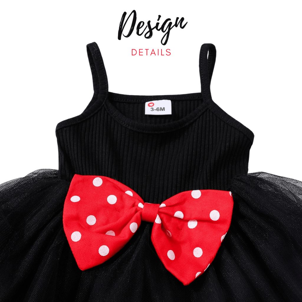 Baby Girl's Black Party Dress + Red Polka Dot Jacket Set - Now In Pink Too! -, Dress Set , Drestiny , Australia, Black, Canada, Dress Sets, Dresses, Girls, Jackets, Long Sleeve, New Zealand, Pink, Red, Sleeveless, United Kingdom, United States , Drestiny , www.shopdrestiny.com