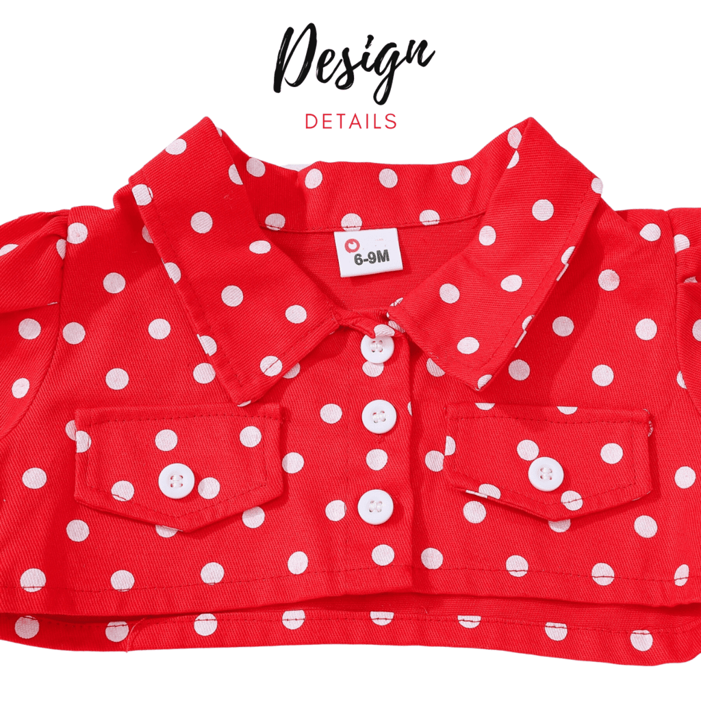 Baby Girl's Black Party Dress + Red Polka Dot Jacket Set - Now In Pink Too! -, Dress Set , Drestiny , Australia, Black, Canada, Dress Sets, Dresses, Girls, Jackets, Long Sleeve, New Zealand, Pink, Red, Sleeveless, United Kingdom, United States , Drestiny , www.shopdrestiny.com