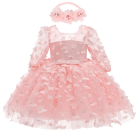 Thumbnail for Baby Girl Special Occasion Dress -, Dress , Drestiny , 12M, 18M, 24M, 2T, 3M, 3T, 6M, Australia, Canada, Dresses, FR, Girls, New Zealand, Pink, Red, Sets, United Kingdom, United States , Drestiny , www.shopdrestiny.com