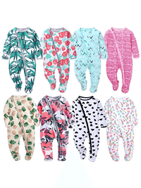 Thumbnail for Baby's Fashion Sleepwear -, Pajamas , Drestiny , 0M, 12M, 18M, 3M, 6M, 9M, Australia, Black, Blue, Boys, Canada, Dark Blue, Dark Brown, Girls, Green, Grey, Long Sleeves, New Zealand, Pajamas, Pink, Sky Blue, United Kingdom, United States, White, Yellow , Drestiny , www.shopdrestiny.com