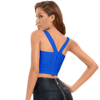 Thumbnail for Bandage Crop Top -, Shirts & Tops , Drestiny , Australia, Beige, Black, Blue, Casual Shirts, Crop Tops, Deep Pink, Dress Shirts, FR, L, M, New Zealand, Nude, Pink, Red, S, Sleeveless, Tank Tops, United Kingdom, United States, White, XL, XS, Yellow , Drestiny , www.shopdrestiny.com