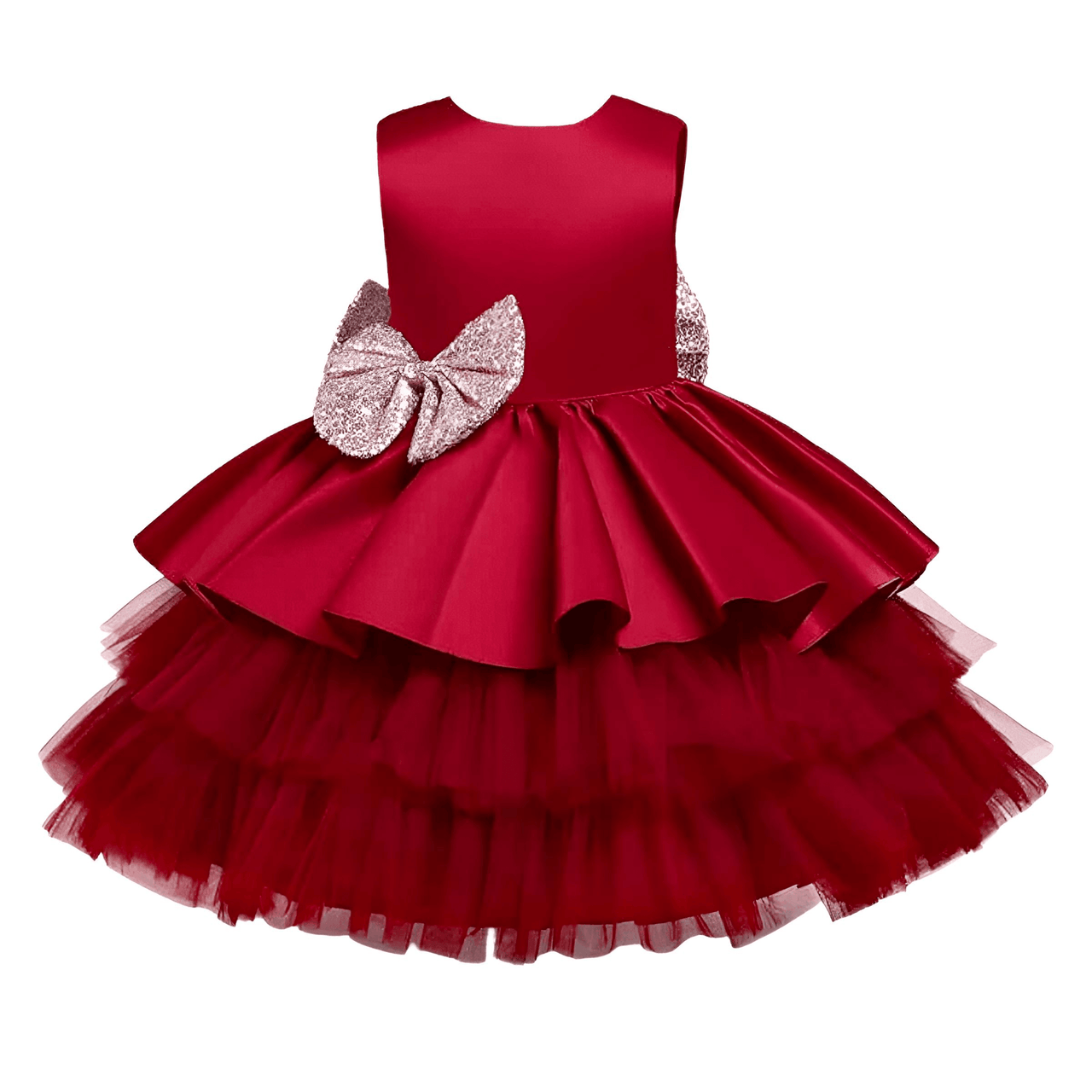 Big Bow Dresses for Girls -, Baby & Toddler Dresses , Drestiny , 10T, 12M, 18M, 24M, 3M, 3T, 4T, 5T, 6M, 6T, 7M, 7T, 8T, 9M, 9T, Australia, Canada, Girls, Green, Light Blue, New Zealand, Pink, Red, TD, United Kingdom, United States , Drestiny , www.shopdrestiny.com