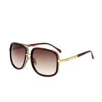 Thumbnail for Big Gold Frame Sunglasses For Men -, Sunglasses , Drestiny , Australia, Black, Blue, Brown, Canada, Gender_Men, Gold, Green, Grey, Leopard, New Zealand, Pink, Red, Silver, Sunglasses, United Kingdom, United States, White , Drestiny , www.shopdrestiny.com