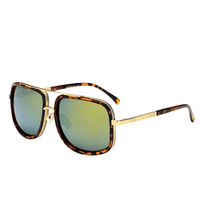 Thumbnail for Big Gold Frame Sunglasses For Men -, Sunglasses , Drestiny , Australia, Black, Blue, Brown, Canada, Gender_Men, Gold, Green, Grey, Leopard, New Zealand, Pink, Red, Silver, Sunglasses, United Kingdom, United States, White , Drestiny , www.shopdrestiny.com