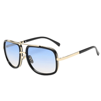 Thumbnail for Big Gold Frame Sunglasses For Men -, Sunglasses , Drestiny , Australia, Black, Blue, Brown, Canada, Gender_Men, Gold, Green, Grey, Leopard, New Zealand, Pink, Red, Silver, Sunglasses, United Kingdom, United States, White , Drestiny , www.shopdrestiny.com