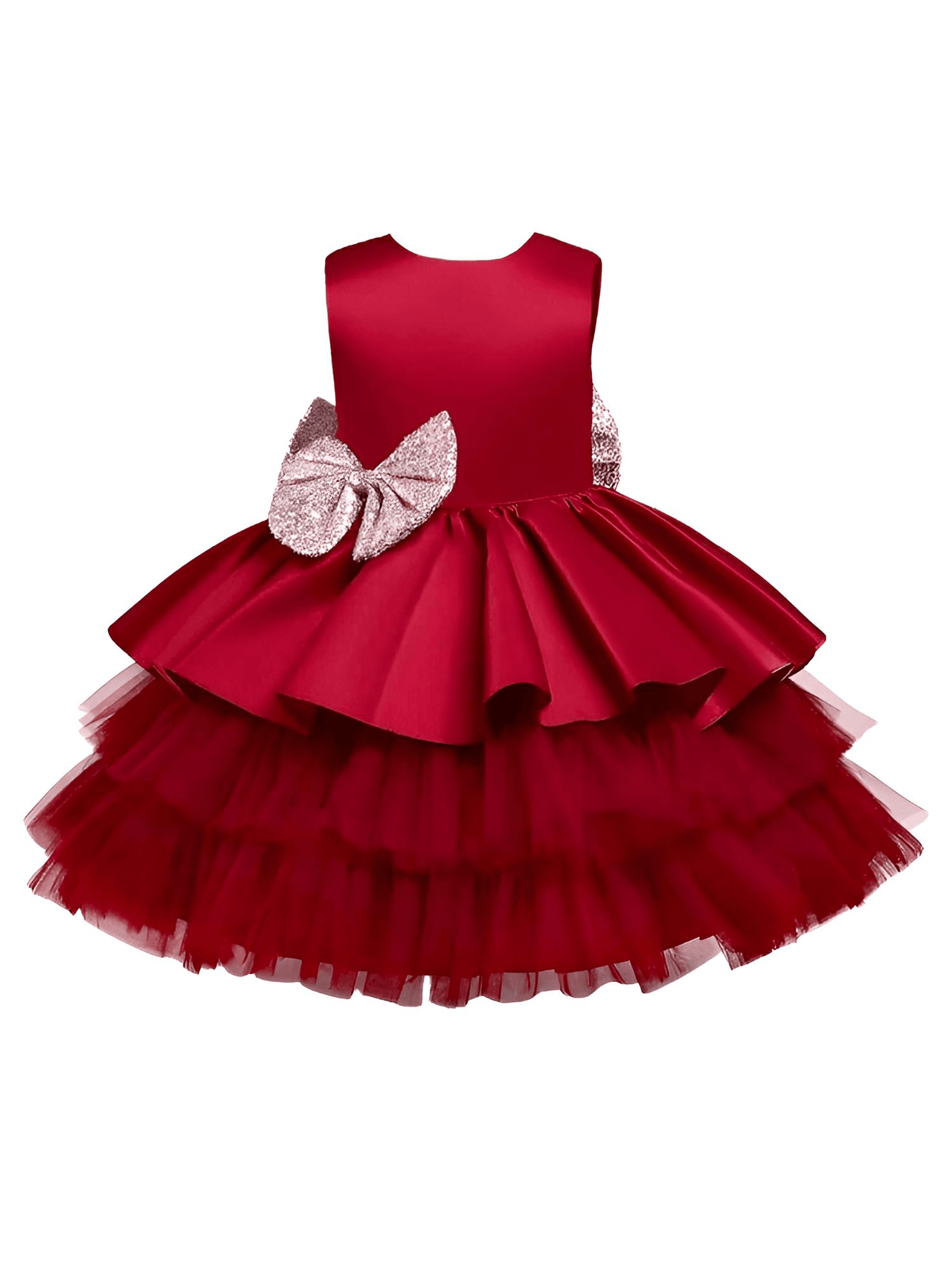 Big Bow Dresses for Girls -, Baby & Toddler Dresses , Drestiny , 10T, 12M, 18M, 24M, 3M, 3T, 4T, 5T, 6M, 6T, 7M, 7T, 8T, 9M, 9T, Australia, Canada, Girls, Green, Light Blue, New Zealand, Pink, Red, TD, United Kingdom, United States , Drestiny , www.shopdrestiny.com