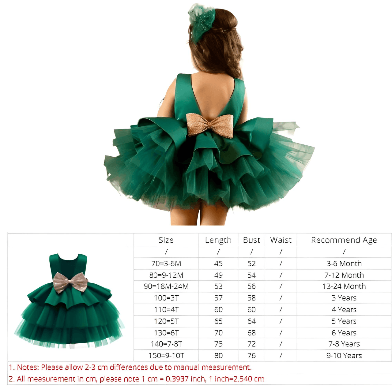 Big Bow Dresses for Girls -, Baby & Toddler Dresses , Drestiny , 10T, 12M, 18M, 24M, 3M, 3T, 4T, 5T, 6M, 6T, 7M, 7T, 8T, 9M, 9T, Australia, Canada, Girls, Green, Light Blue, New Zealand, Pink, Red, TD, United Kingdom, United States , Drestiny , www.shopdrestiny.com