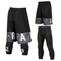 Thumbnail for Basketball Shorts For Men, Shorts, Drestiny, United States, Canada, Australia, New Zealand, United Kingdom, S, M, L, XL, XXL, 3XL, Grey, Red, Black, White, shopdrestiny.com