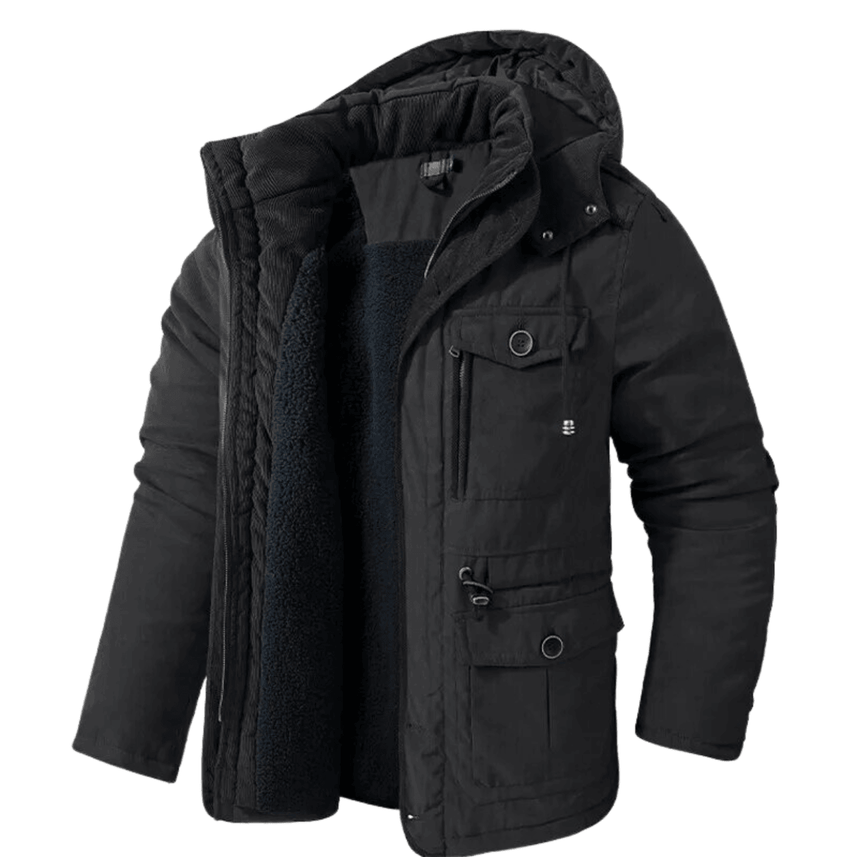 Black Winter Coats For Men