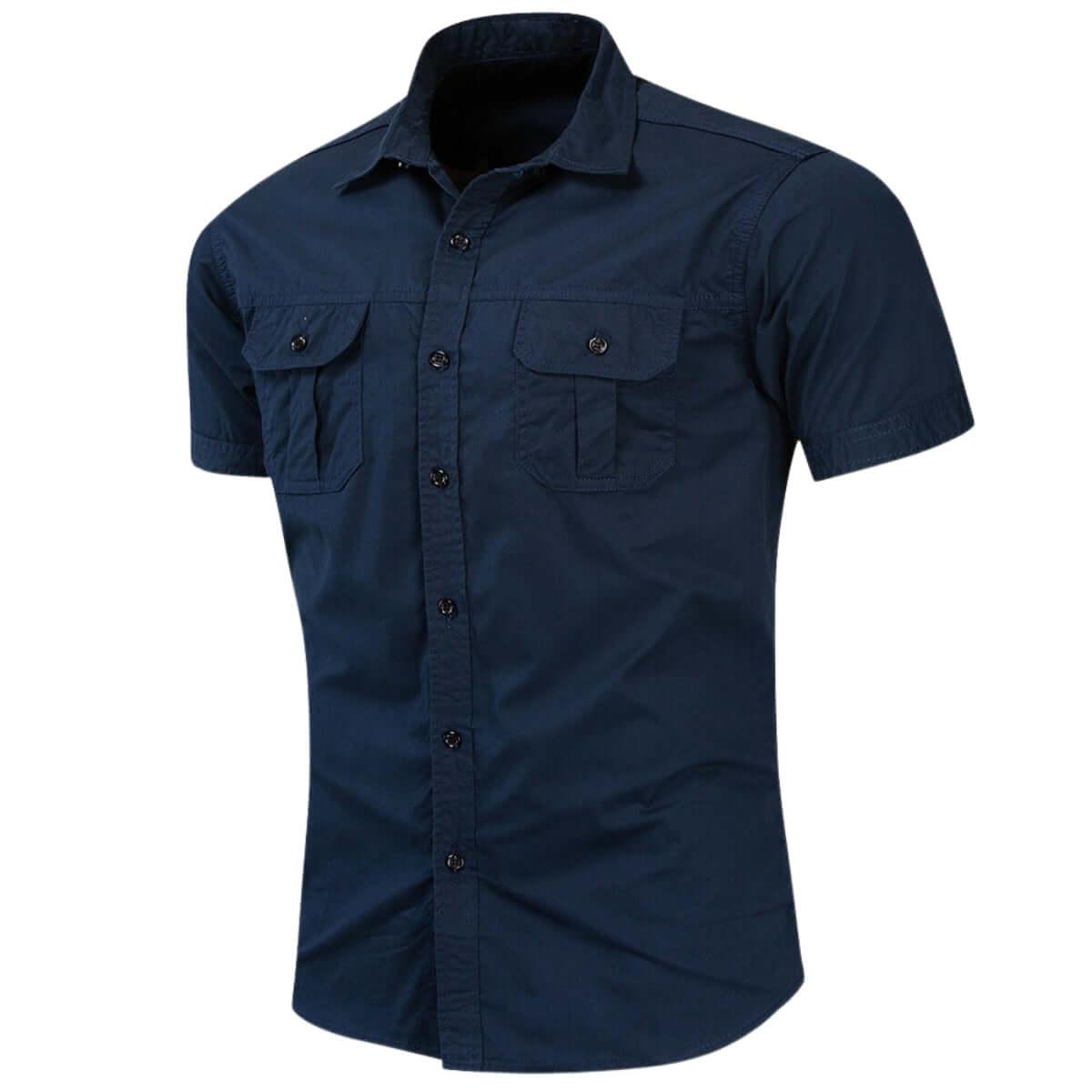 Cargo Shirts For Men -, Cargo Shirt , Drestiny , Army Green, Australia, Canada, Casual Shirts, Dark Blue, Dress Shirts, Green, Khaki, L, Light Khaki, M, Navy, S, United Kingdom, United States, XL, XXL , Drestiny , www.shopdrestiny.com