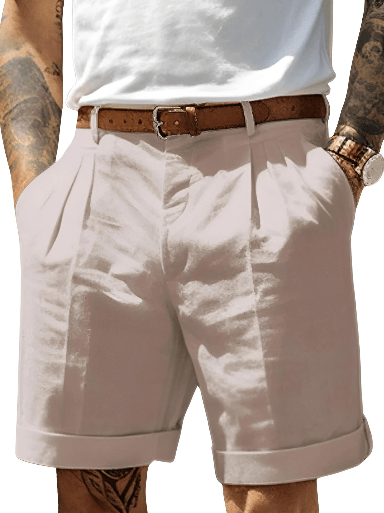 Casual Shorts Men's Classic Shorts With Pockets -, Shorts , Drestiny , Army Green,Australia,Black,Dark Blue,Grey,Khaki,L,M,Navy,New Zealand,S,Shorts,United Kingdom,United States,White,XL,XXL,XXXL , Drestiny , www.shopdrestiny.com