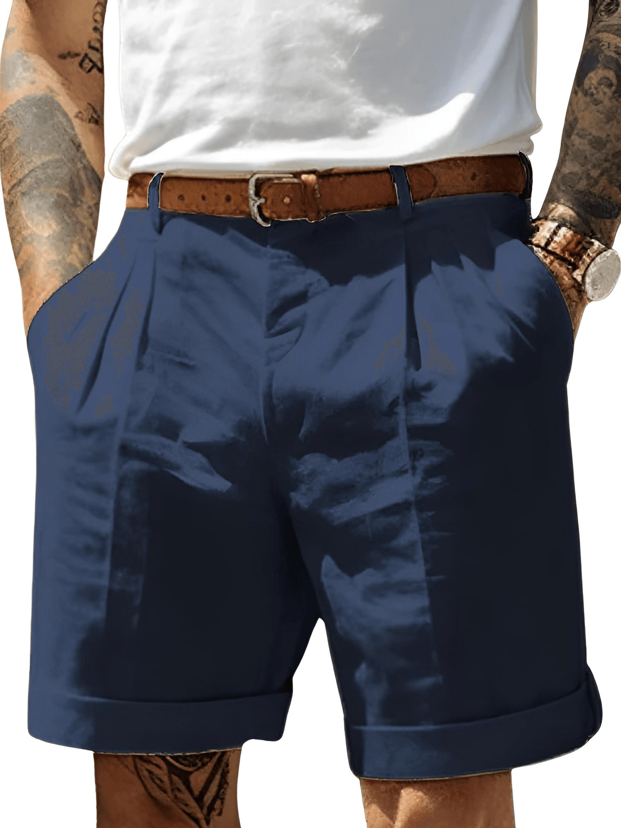 Casual Shorts Men's Classic Shorts With Pockets -, Shorts , Drestiny , Army Green,Australia,Black,Dark Blue,Grey,Khaki,L,M,Navy,New Zealand,S,Shorts,United Kingdom,United States,White,XL,XXL,XXXL , Drestiny , www.shopdrestiny.com