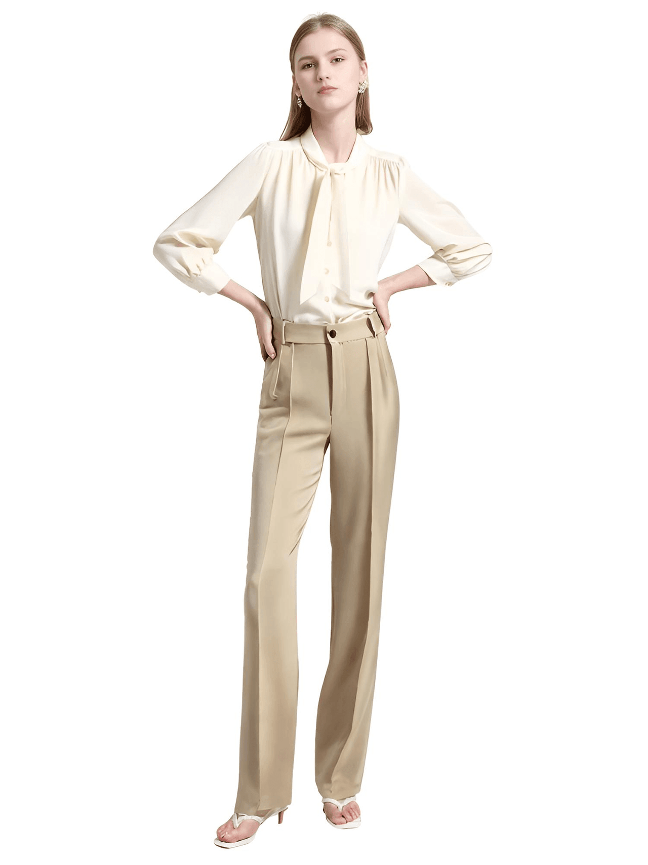 Chic Fashion Office Wear Dressy Pants For Women