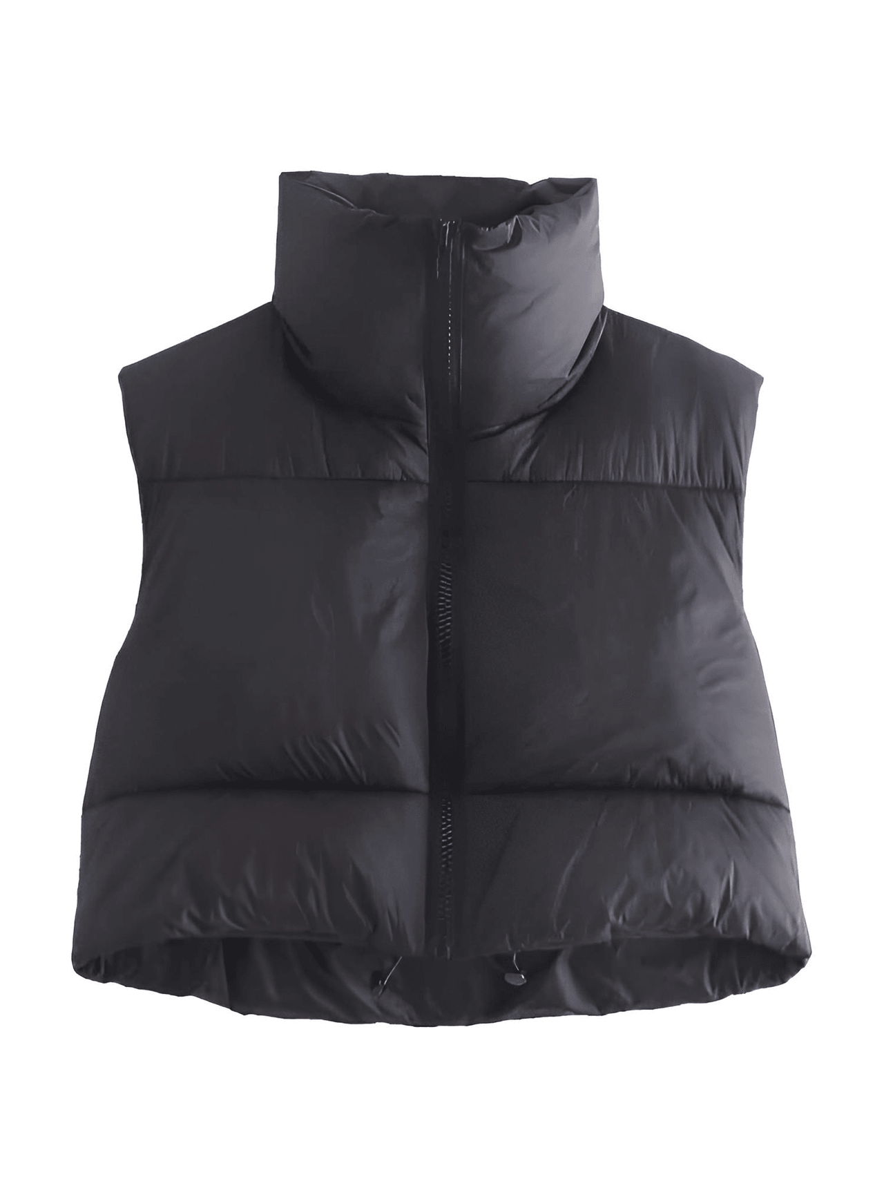 Chic Women's Crop Puffer Vest - In 14 Trendy Colors! -, Coat Vest , Drestiny , Army Green, Australia, Black, Blue, Brown, Dark Brown, Deep Pink, Green, Grey, Khaki, L, M, New Zealand, Orange, Pink, Purple, Red, S, Sleeveless, United Kingdom, United States, Vests, White, XL , Drestiny , www.shopdrestiny.com