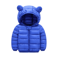 Thumbnail for Children's Hooded Jacket With Ears -, Coats , Drestiny , 3T, 4T, 5T, Australia, Beige, Black, Blue, Boys, Canada, Coats, Dark Blue, Dark Green, Dark Pink, Deep Pink, Girls, Green, Light Blue, Navy, New Zealand, Orange, Pink, Purple, Red, TD, United Kingdom, United States, White, Yellow , Drestiny , www.shopdrestiny.com