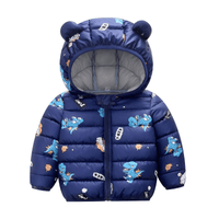 Thumbnail for Children's Hooded Jacket With Ears -, Coats , Drestiny , 3T, 4T, 5T, Australia, Beige, Black, Blue, Boys, Canada, Coats, Dark Blue, Dark Green, Dark Pink, Deep Pink, Girls, Green, Light Blue, Navy, New Zealand, Orange, Pink, Purple, Red, TD, United Kingdom, United States, White, Yellow , Drestiny , www.shopdrestiny.com