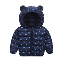 Thumbnail for Children's Hooded Jacket With Ears -, Coats , Drestiny , 3T, 4T, 5T, Australia, Beige, Black, Blue, Boys, Canada, Coats, Dark Blue, Dark Green, Dark Pink, Deep Pink, Girls, Green, Light Blue, Navy, New Zealand, Orange, Pink, Purple, Red, TD, United Kingdom, United States, White, Yellow , Drestiny , www.shopdrestiny.com