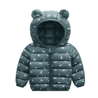 Thumbnail for Children's Hooded Jacket With Ears -, Coats , Drestiny , 3T, 4T, 5T, Australia, Beige, Black, Blue, Boys, Canada, Coats, Dark Blue, Dark Green, Dark Pink, Deep Pink, Girls, Green, Light Blue, Navy, New Zealand, Orange, Pink, Purple, Red, TD, United Kingdom, United States, White, Yellow , Drestiny , www.shopdrestiny.com