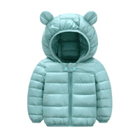 Thumbnail for Children's Hooded Jacket With Ears -, Coats , Drestiny , 3T, 4T, 5T, Australia, Beige, Black, Blue, Boys, Canada, Coats, Dark Blue, Dark Green, Dark Pink, Deep Pink, Girls, Green, Light Blue, Navy, New Zealand, Orange, Pink, Purple, Red, TD, United Kingdom, United States, White, Yellow , Drestiny , www.shopdrestiny.com