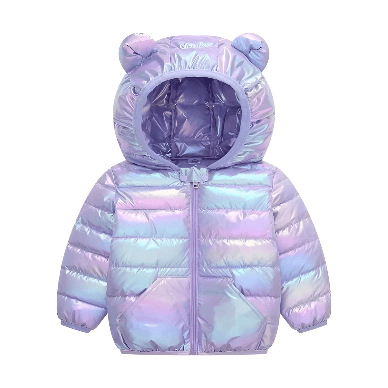 Children's Hooded Jacket With Ears -, Coats , Drestiny , 3T, 4T, 5T, Australia, Beige, Black, Blue, Boys, Canada, Coats, Dark Blue, Dark Green, Dark Pink, Deep Pink, Girls, Green, Light Blue, Navy, New Zealand, Orange, Pink, Purple, Red, TD, United Kingdom, United States, White, Yellow , Drestiny , www.shopdrestiny.com