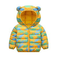 Thumbnail for Children's Hooded Jacket With Ears -, Coats , Drestiny , 3T, 4T, 5T, Australia, Beige, Black, Blue, Boys, Canada, Coats, Dark Blue, Dark Green, Dark Pink, Deep Pink, Girls, Green, Light Blue, Navy, New Zealand, Orange, Pink, Purple, Red, TD, United Kingdom, United States, White, Yellow , Drestiny , www.shopdrestiny.com