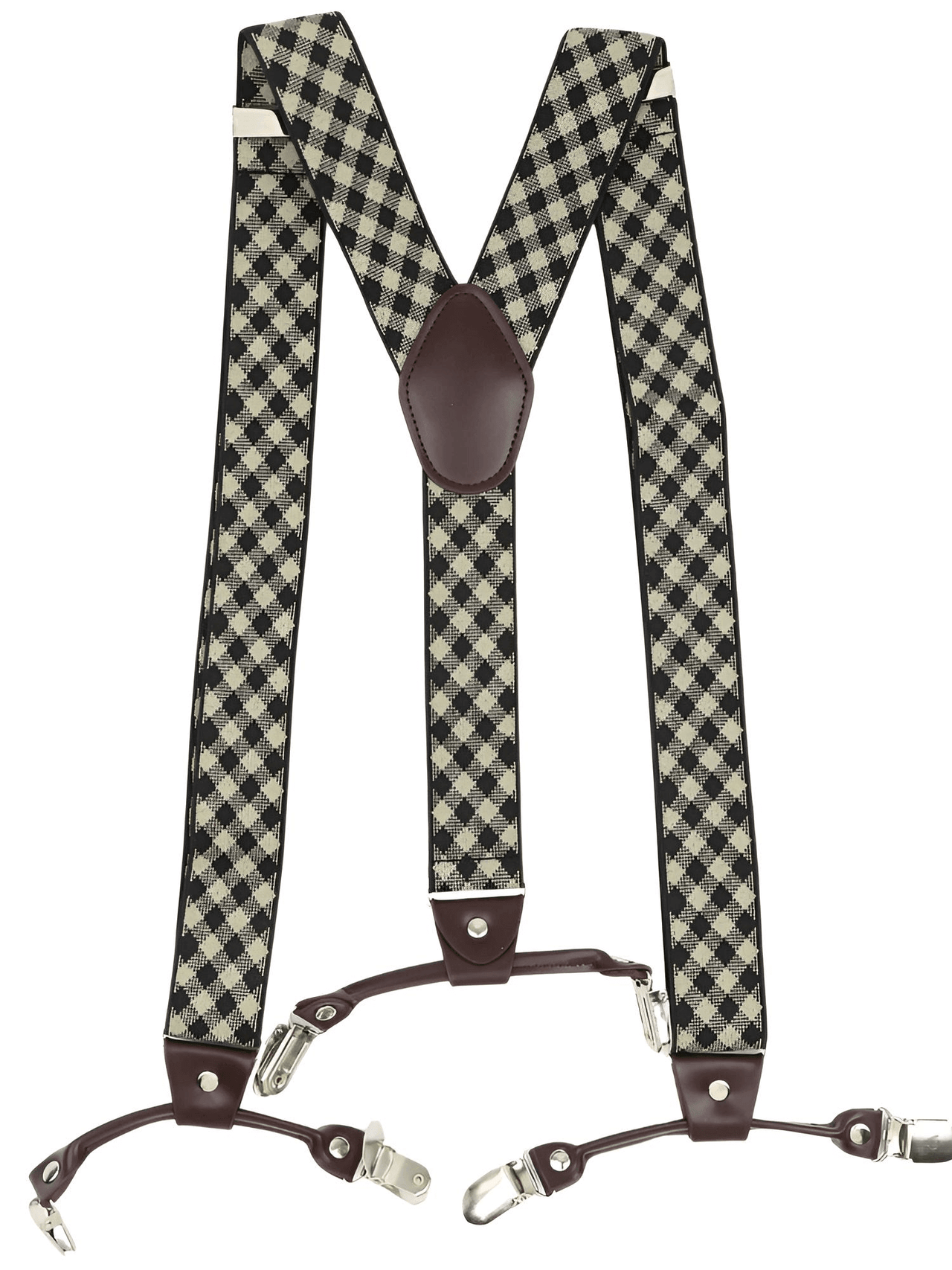 Classic 6 Clips 3.5cm Width Wide Men's Suspenders -, Suspenders , Drestiny , Australia, Black, Blue, Canada, Gender_Men, Green, Grey, Light Blue, New Zealand, Purple, Red, Royal Blue, Suspenders, Tan, United Kingdom, United States, White , Drestiny , www.shopdrestiny.com