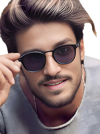 Thumbnail for Classic Round Sunglasses For Men -, Sunglasses , Drestiny , Australia, Black, Brown, Canada, Champagne, Gender_Men, Green, Grey, Leopard, New Zealand, Red, Sunglasses, United Kingdom, United States, White , Drestiny , www.shopdrestiny.com