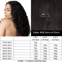 Thumbnail for Clip In Real Human Hair Extensions - Free Color Matching! -, Hair Extensions , Drestiny , Australia, Black, Blonde, Brown, Burgundy, Canada, FR, Hair Extensions, New Zealand, Red, United Kingdom, United States , Drestiny , www.shopdrestiny.com