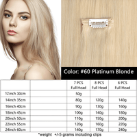 Thumbnail for Clip In Real Human Hair Extensions - Free Color Matching! -, Hair Extensions , Drestiny , Australia, Black, Blonde, Brown, Burgundy, Canada, FR, Hair Extensions, New Zealand, Red, United Kingdom, United States , Drestiny , www.shopdrestiny.com